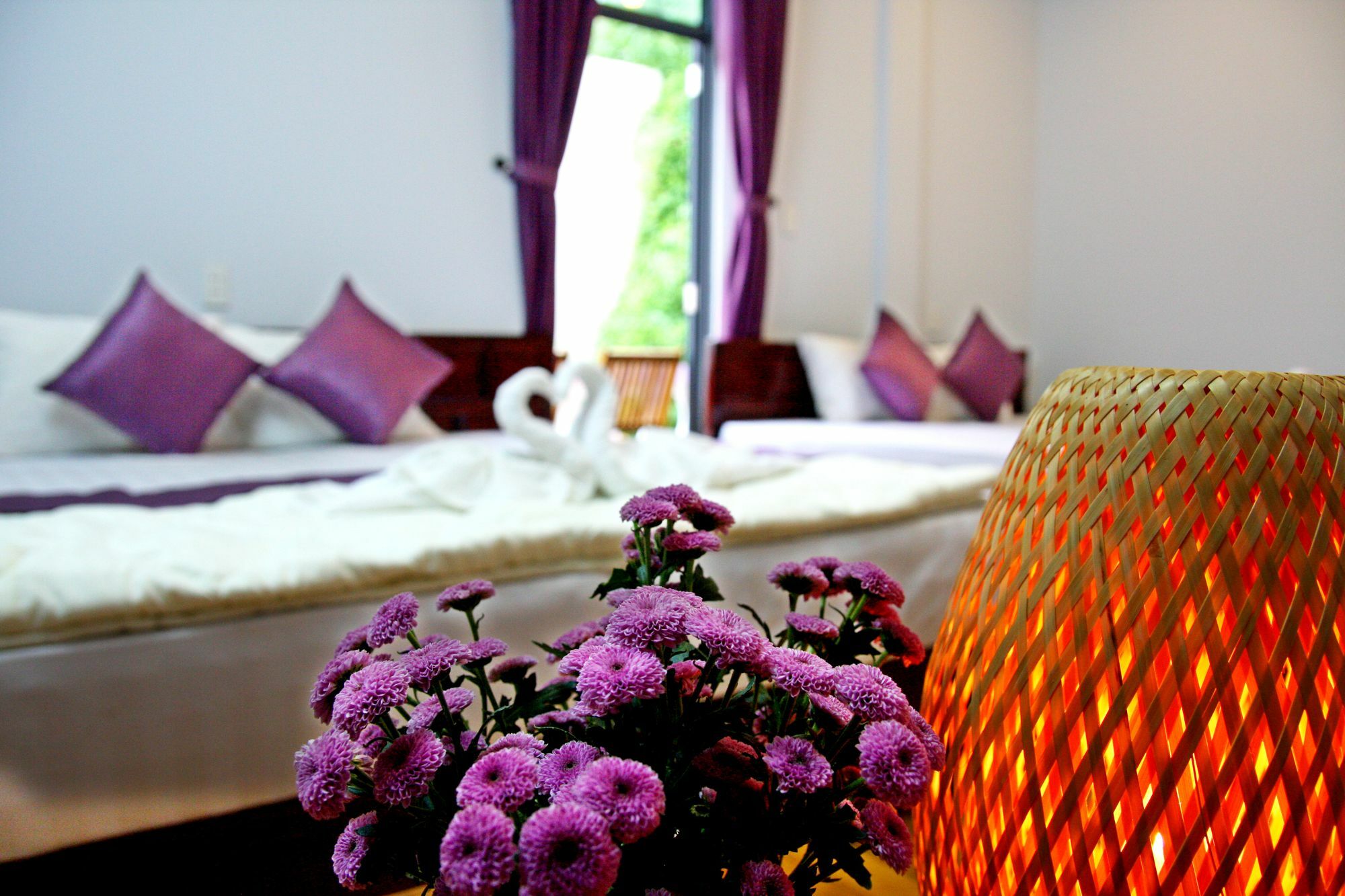 Purple Garden Homestay Хоян Екстер'єр фото